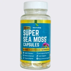 Super Sea Moss Capsules(Sea Moss Capsules With Burdock And Bladderwrack)